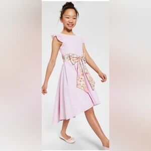 Girls Seersucker Dress